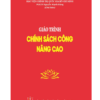 Giáo trình Chính sách công nâng cao