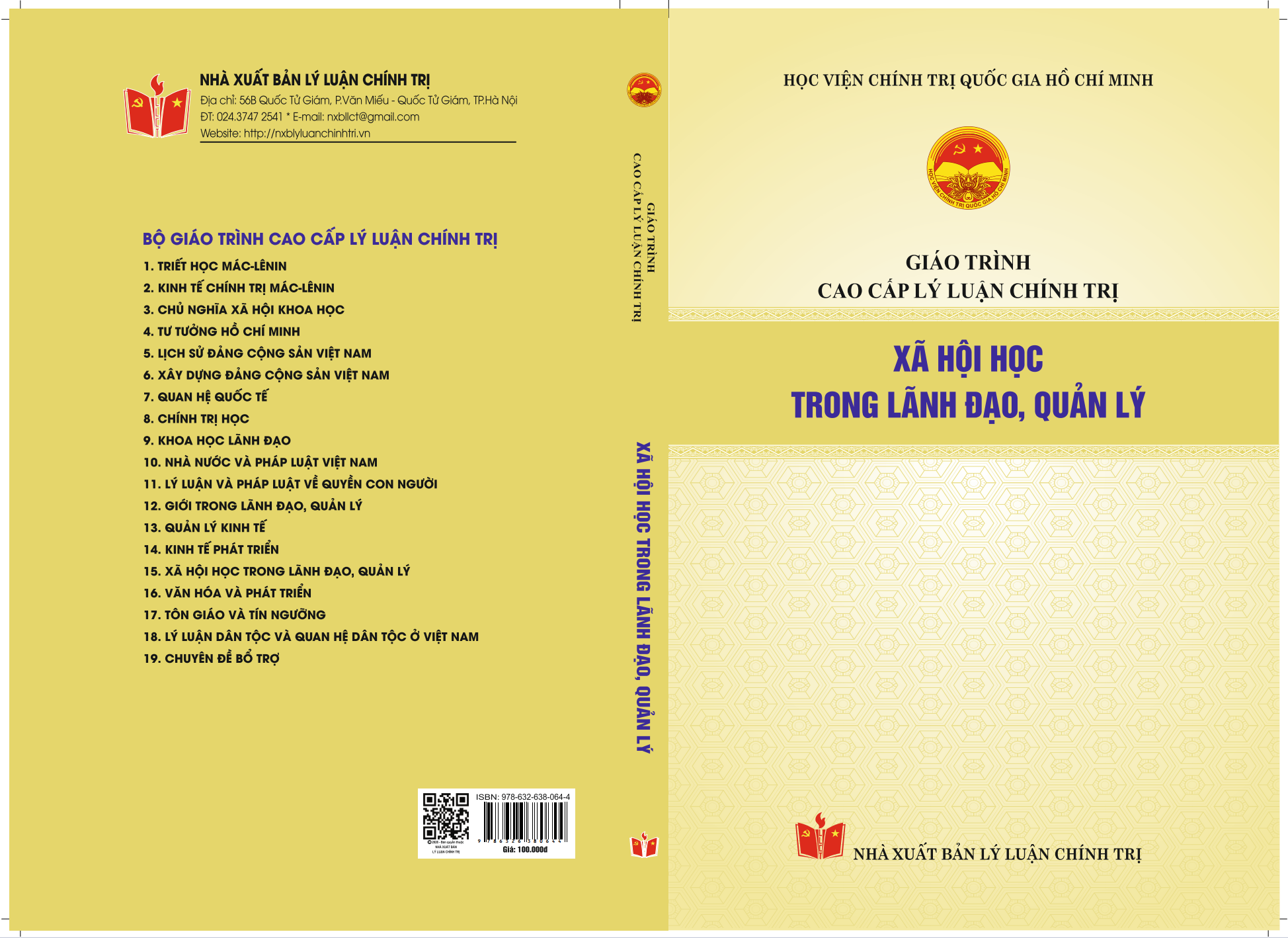 Xã hội học trong lãnh đạo, quản lý - Giáo trình cao cấp lý luận chính trị - Ảnh 2